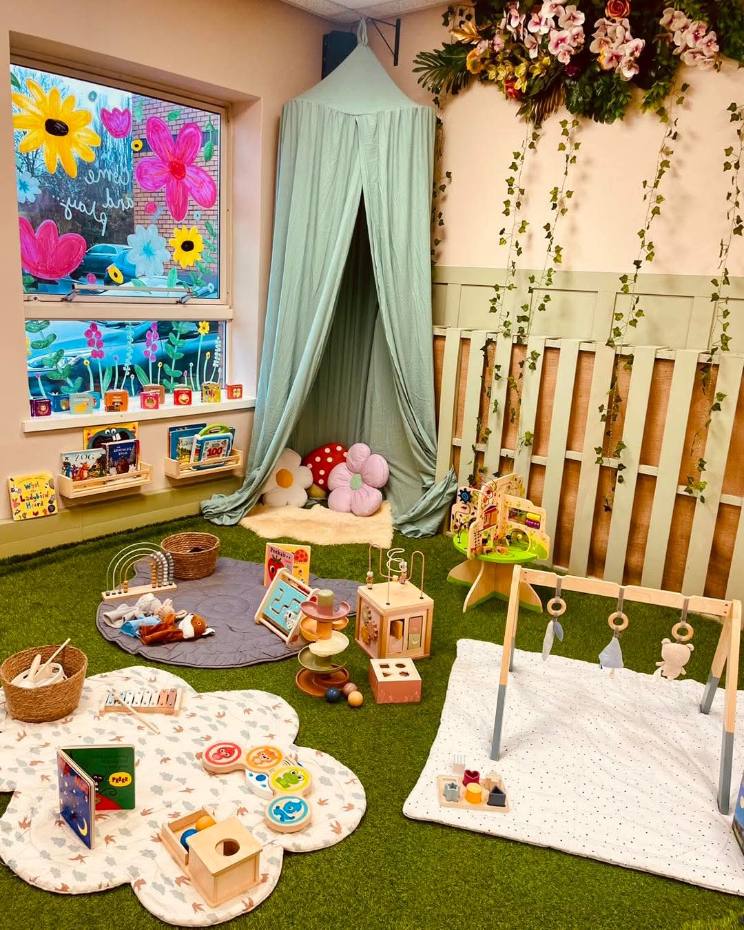 The Secret Garden Play Cafe parking and arrival